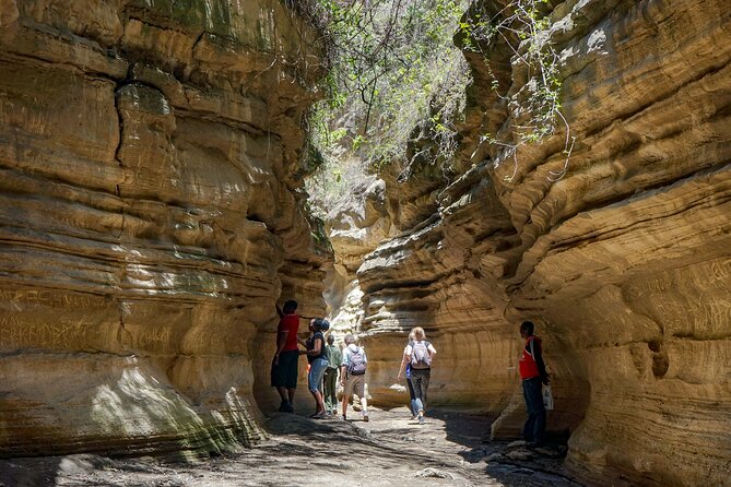 1 Day Bike Tour to Hell’s Gate And Lake Naivasha - Walking through the gorges after the ride
