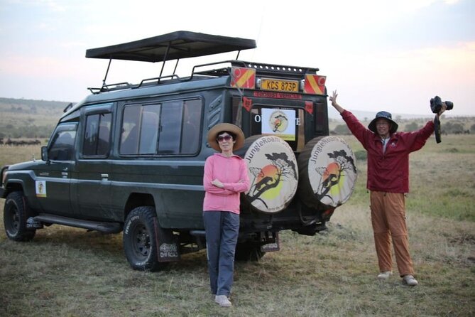 3 Days Masai Mara Group Budget safari in 4x4 Jeep Daily Tour - Day two: a full day among Mara wildlife
