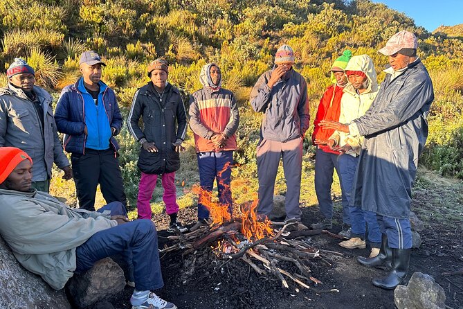 4 Day Mount Kenya Trek Up Chogoria Down Sirimon - Day 4: Sunrise, ropes, and the Sirimon descent