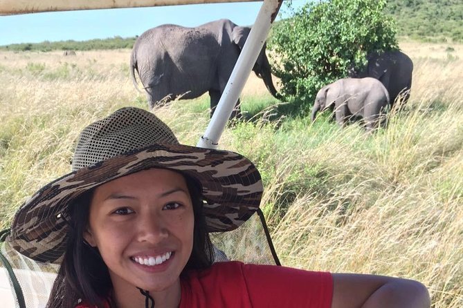 7 Days Amboseli-Lake Naivasha-Lake Nakuru & Masai Mara - Day 1: elephants beneath Mount Kilimanjaro