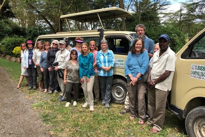 7 Days Masai Mara / Lake Nakuru / Lake Naivasha / Amboseli - Guides, vehicles, and the group size