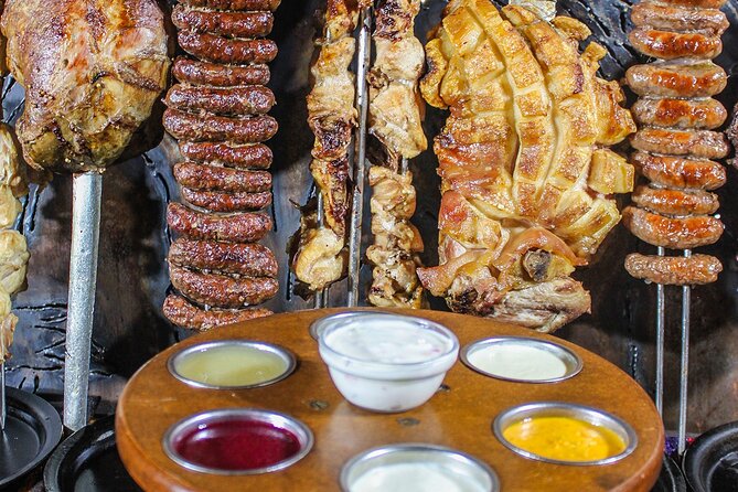 Barbecue Lunch/ Dinner At The Carnivore Restaurant - Nairobi - Crocodile, ostrich, rabbit, and the familiar choices