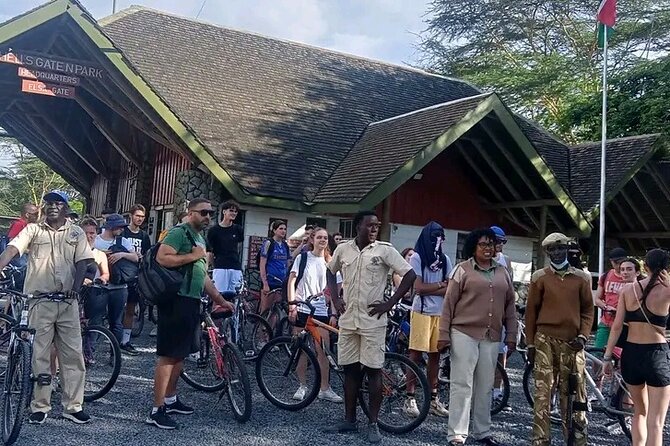 Bike Tour at Hell's Gate National Park, Boat Ride at L. Naivasha - Fischer’s Tower and the chance to climb