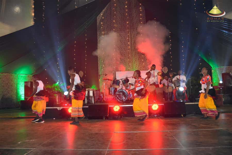 Bomas Of Kenya Cultural Experience - Walking among the regional homesteads