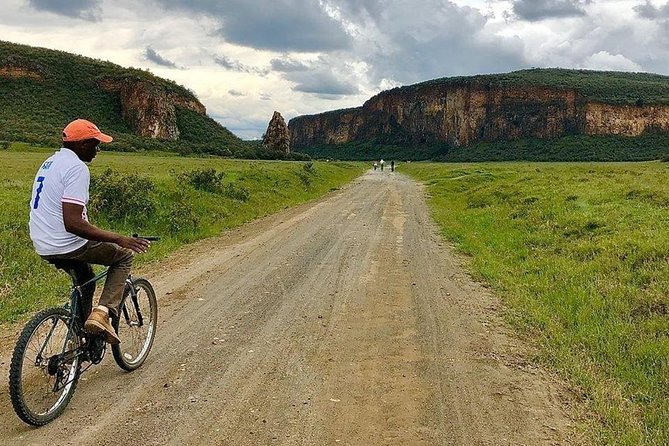 Day Trip To Crescent Island And Hells Gate National Park - Cycling through Hell’s Gate’s volcanic cliffs
