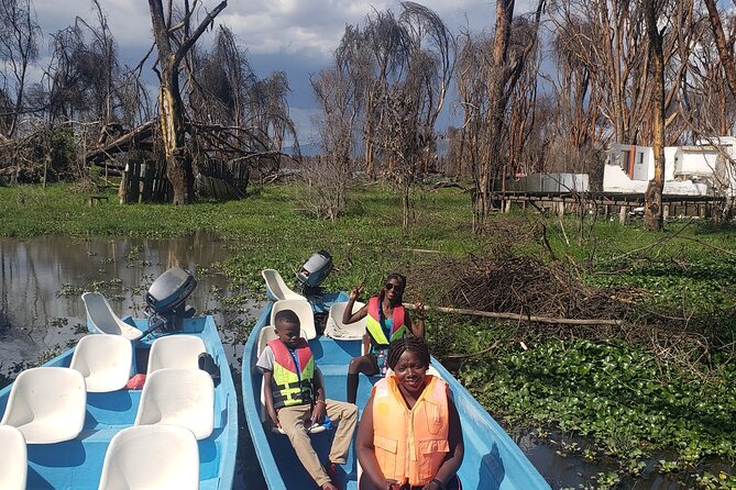 Day trip to Hells Gate National Park with boat ride on Lake Naivasha - The gorge, hot springs, and volcanic rock