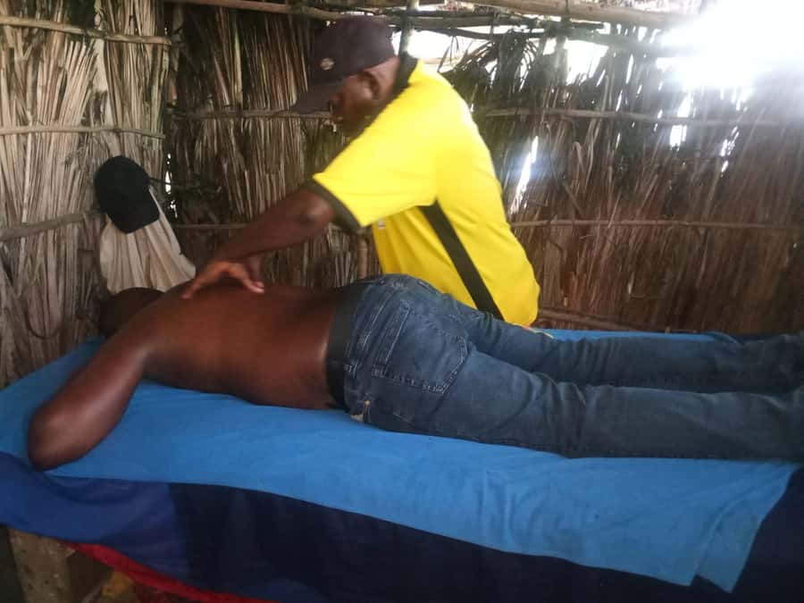 Diani Beach: Authentic Traditional Massage with Sea View - A seaside treatment, not a resort spa