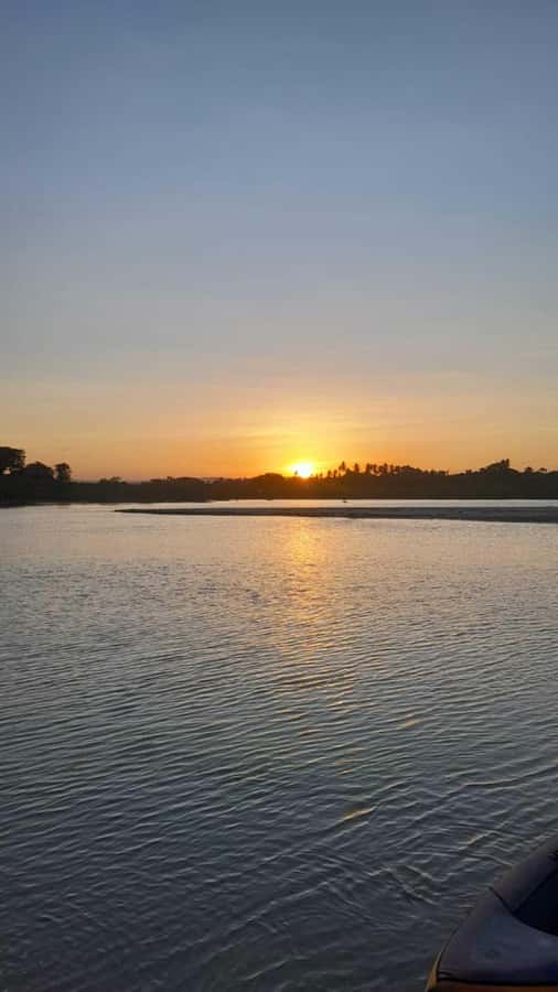 Diani: Sunset Cruise along Kongo River on Wooden Canoe boat - Kongo River at the Slowest Possible Speed