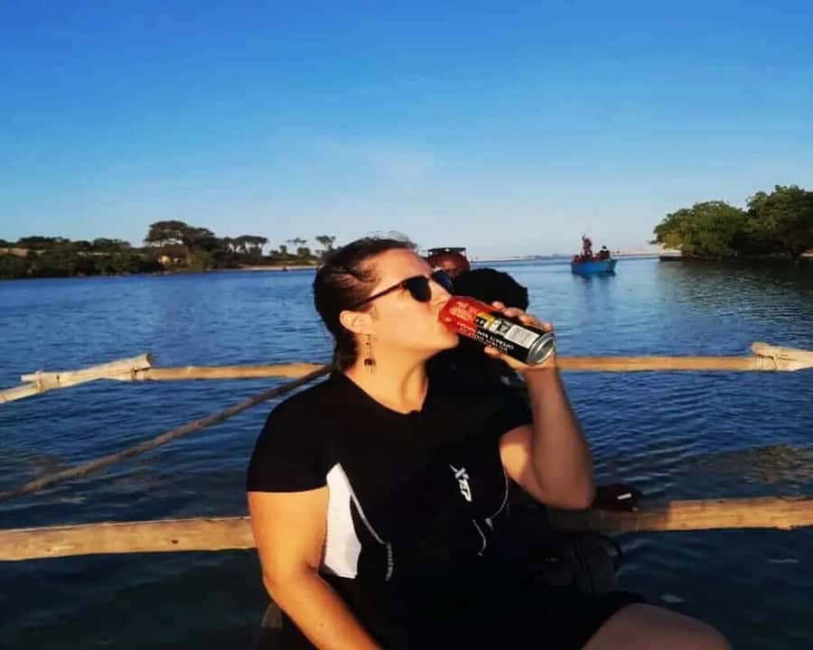 Diani: Sunset Cruise along Kongo River on Wooden Canoe boat - What the Mangroves Add to the Ride
