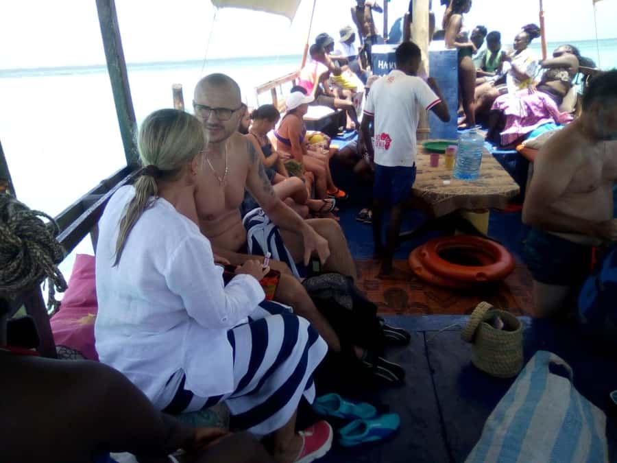 Diani: Wasini Island Dolphin Watching and Snorkeling Tour - Sailing on an Arabic dhow
