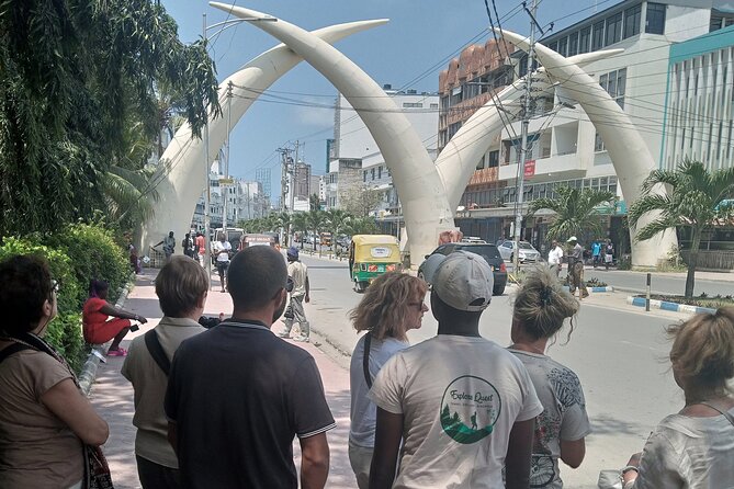 Half day city tour of mombasa - Elephant Tusks and Uhuru Gardens