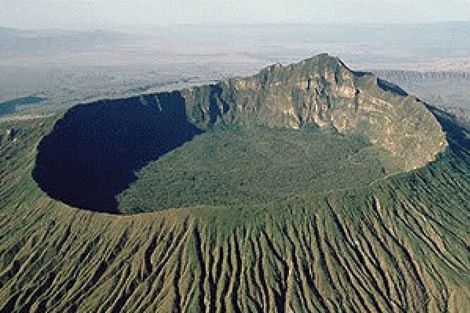 Hiking Trip to Mount Longonot National Park & Lake Naivasha - The crater rim and the forest below