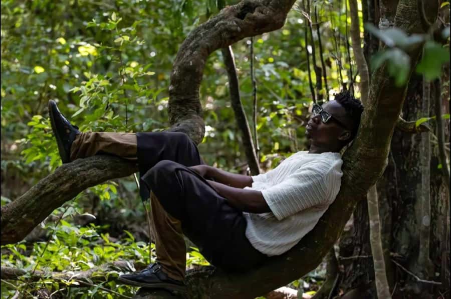 Kaya Kinondo Sacred Forest Guided Tour - The welcome hall and traditional clothing