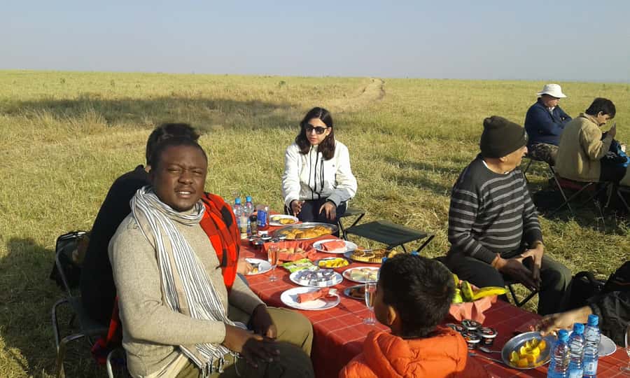 Maasai Mara: Hot Air Balloon Safari & Champagne Breakfast - The Mara at sunrise, seen from a balloon