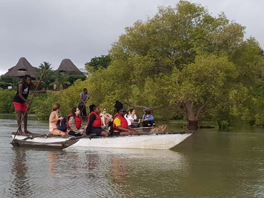 mangrove tour - A calm afternoon on Kenya’s Kongo River
