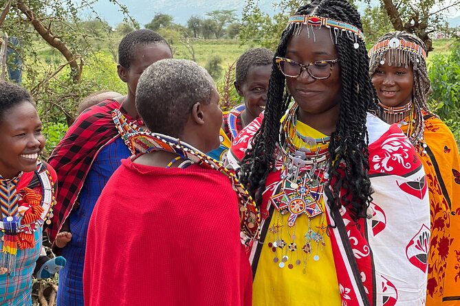 Masai village Cultural afternoon Experience - A private format with a human guide