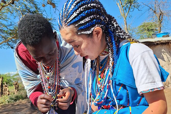 Masai village visit from Nairobi day tour - Meeting the Maasai guides and local hosts