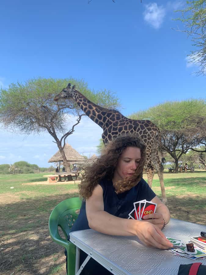 Mombasa: Guided Nature Walk Amongst Giraffes - What close animal contact really means