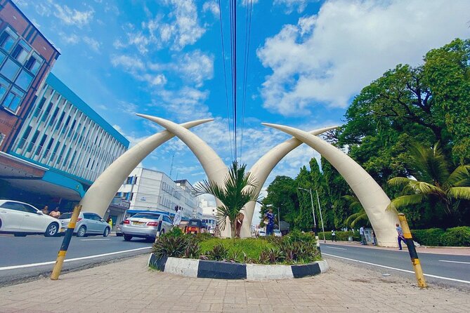 Mombasa Half Day City Tour - The Mombasa Tusks and the route’s big landmarks