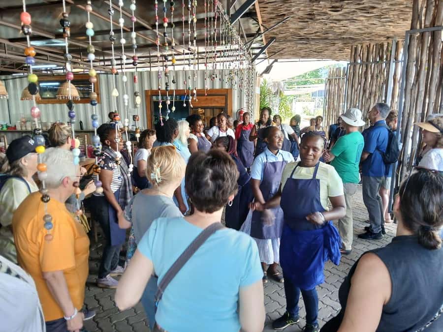 Nairobi: Beads Factory Tour with Pickup & Coffee - A Musical Welcome From Local Women