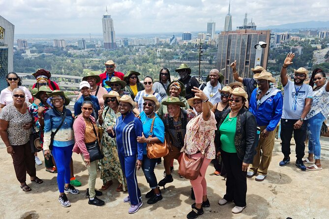 Nairobi Historical Walking City Tour - The KICC tower and Nairobi from above