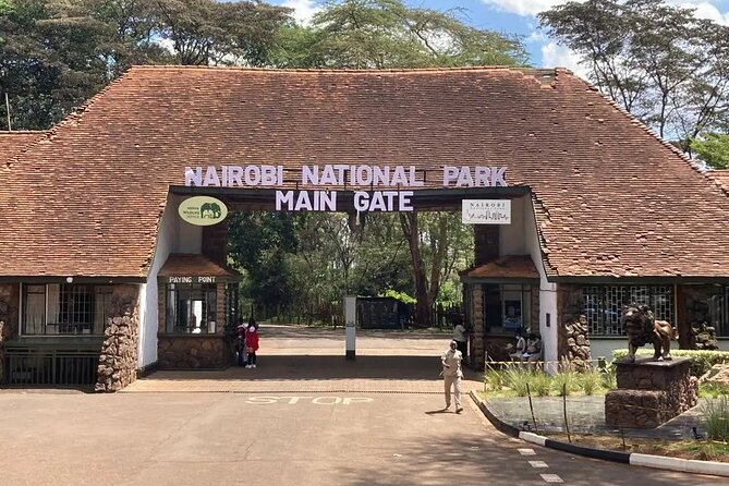Nairobi National Park and Giraffe Center from Kenya with a Guide - A city safari with Nairobi’s skyline in the distance