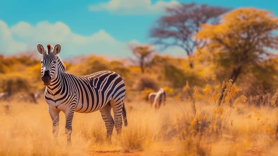 Nairobi National Park: Free WIFI connection - What the Big Five promise really means here