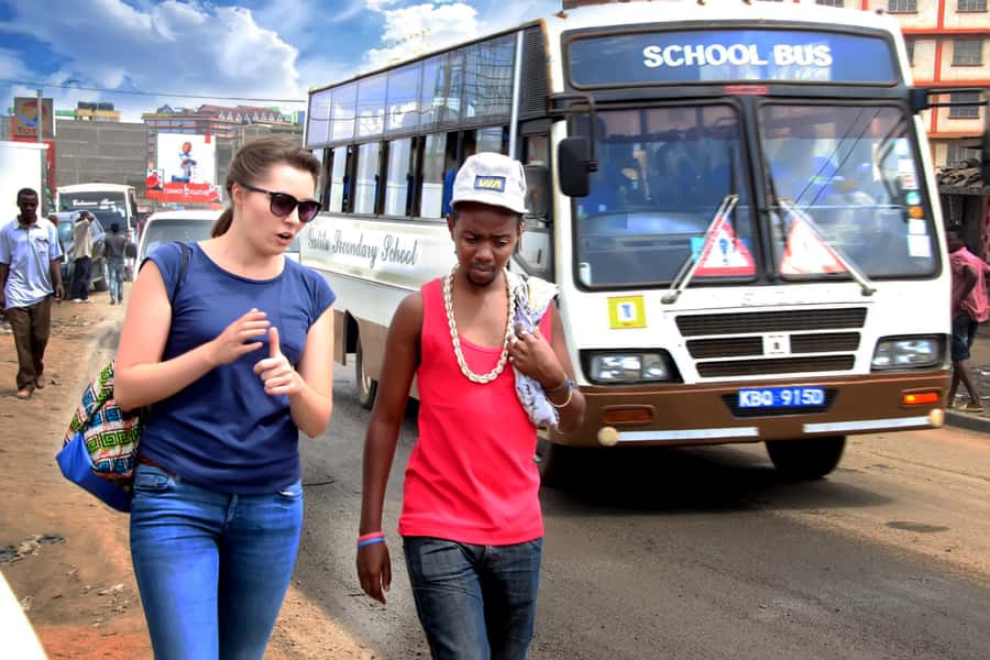 Nairobi Storytelling Tour with Former Street Kids - Walking through the local side of Nairobi