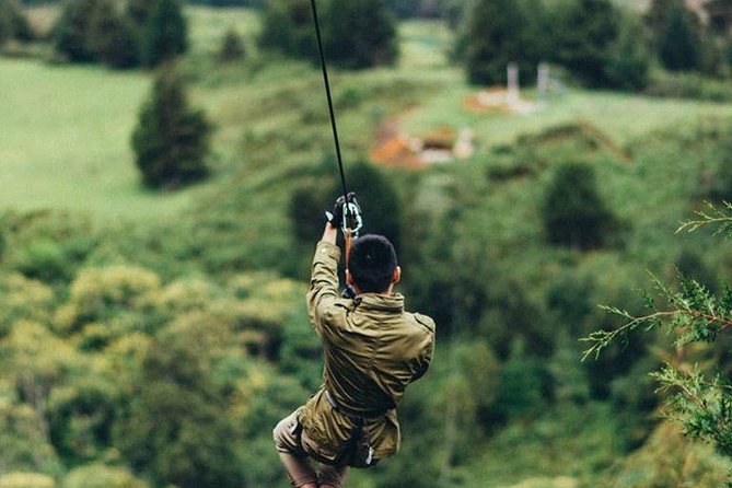 Nairobi Zip Lining Adventure Experience - Getting ready at The Forest Adventure Centre